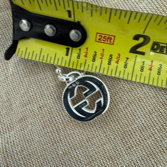 Gucci Silver 925 Interlocking GG Silver‎ Necklace, NWT, style 479219 - Picture 7 of 15